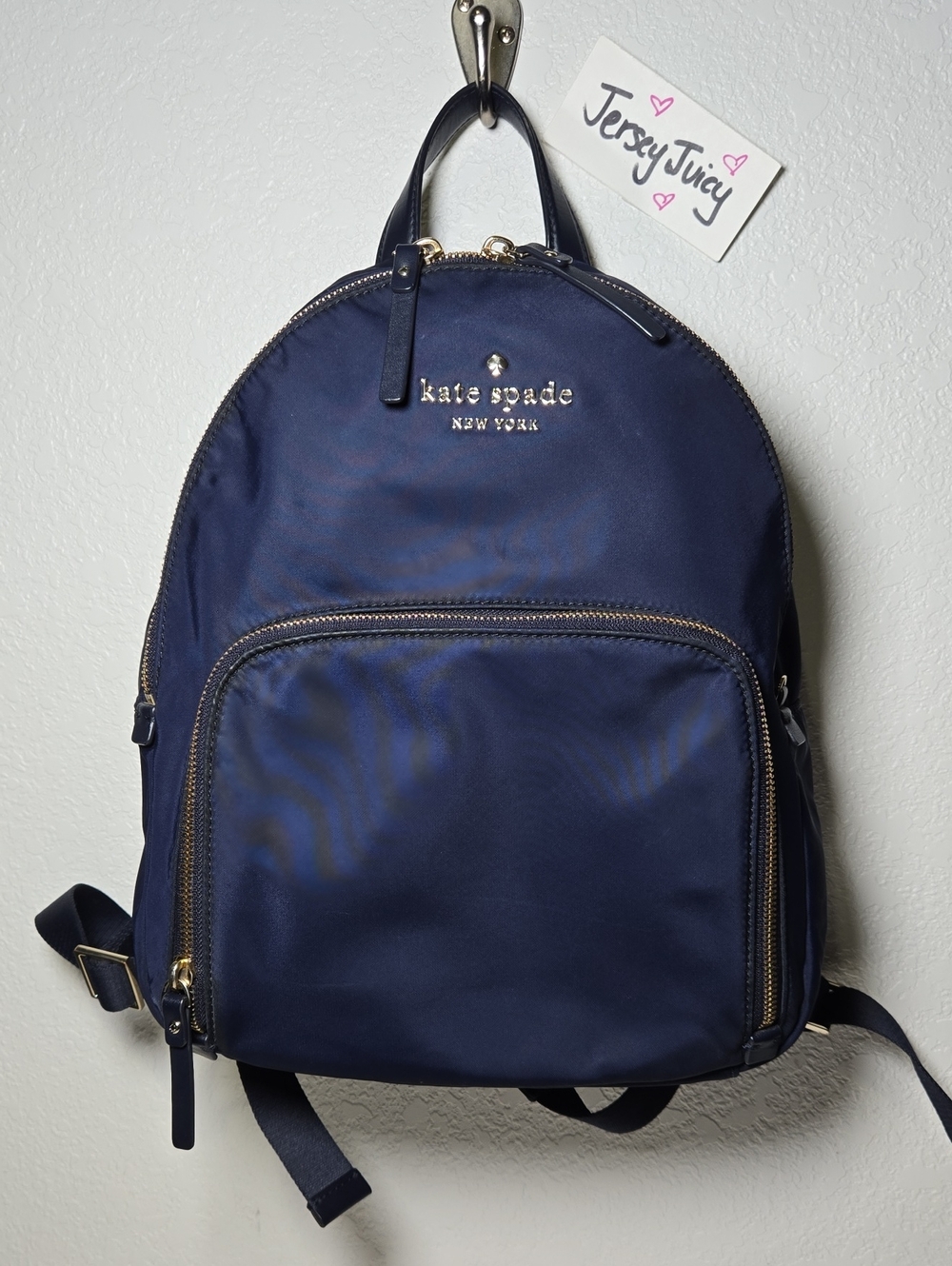 Kate Spade New York Watson Lane Varsity Stripe Hartley Backpack - Picture 2 of 10